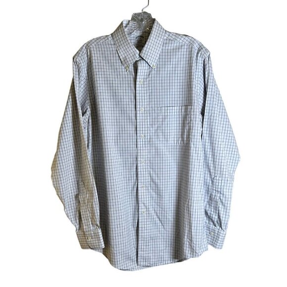 Brooks Brothers Classic Other - Brooks Brothers Men's Classic Blue & White Striped Shirt Size 15 Neck/33 Length